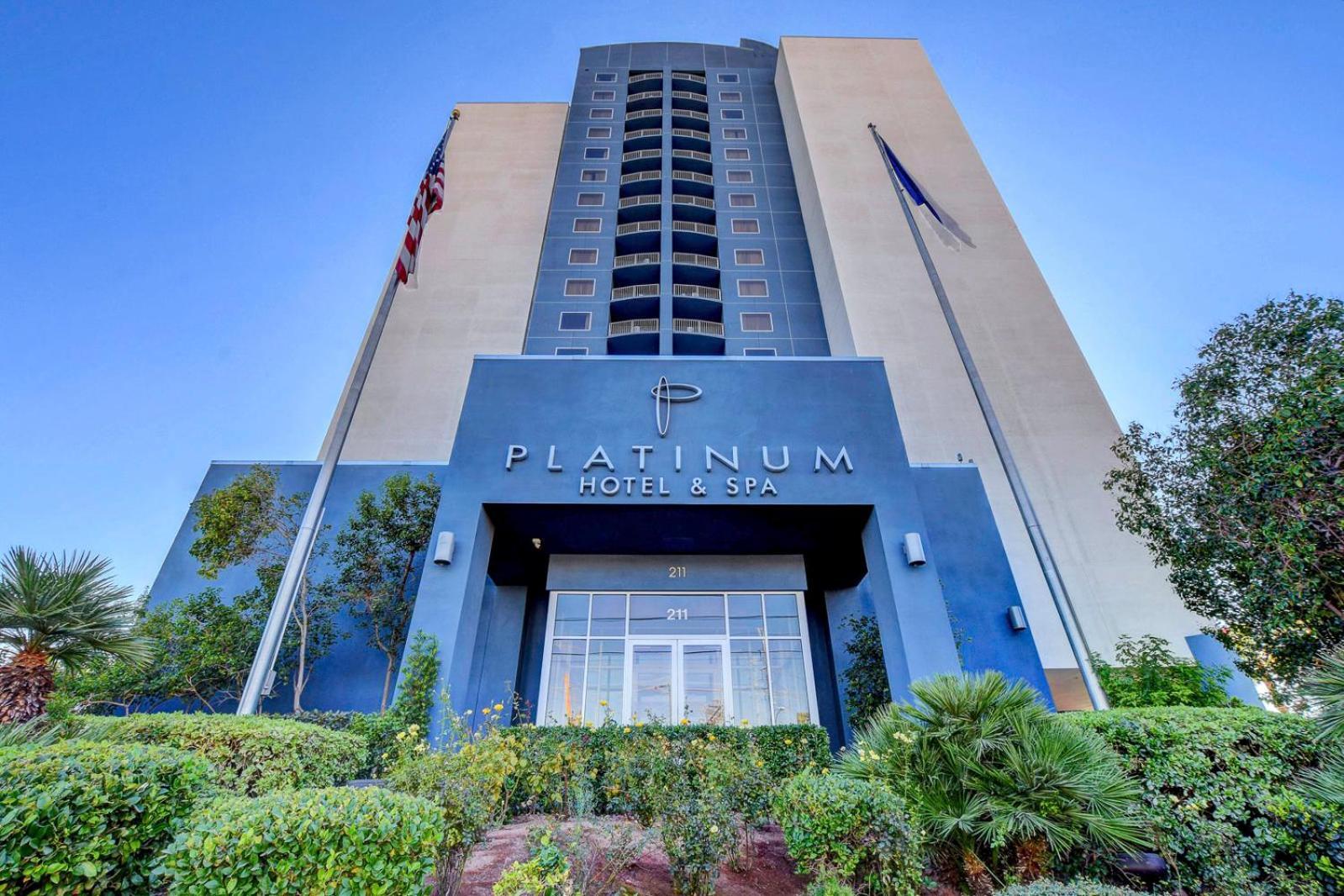 Diamond Suite At Platinum Hotel 2 Queen Beds Las Vegas Exterior foto